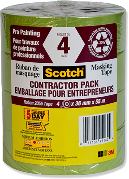 3M Green Painter's Tape 4 Pack